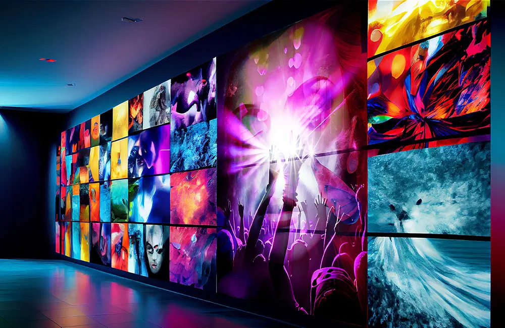 Long-Term Corporate Video Wall Rental Services 